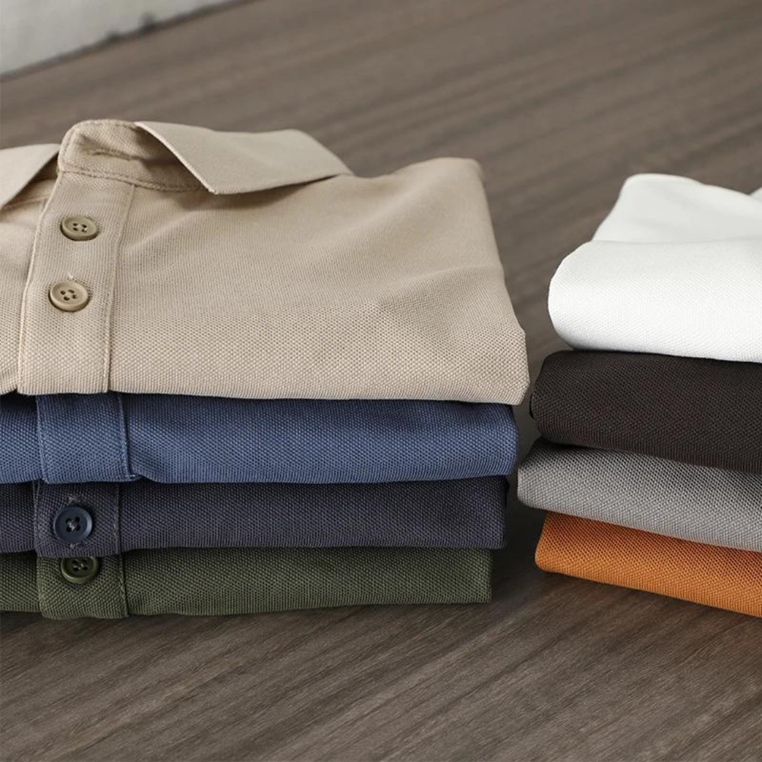 Moda™ | Premium Klassiker Baumwollpolo