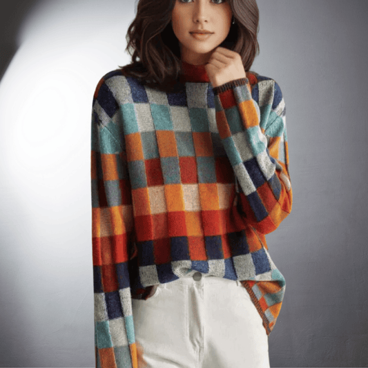 Moda™ | Veganer Pullover mit Rollkragen