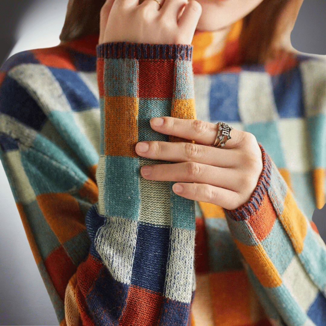 Moda™ | Veganer Pullover mit Rollkragen