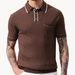 Moda™ | Vintage Geripptes Polo
