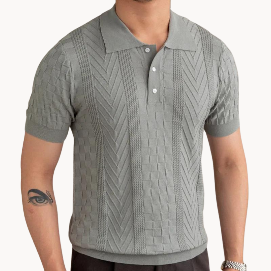 Moda™ | Jacquard Poloshirt