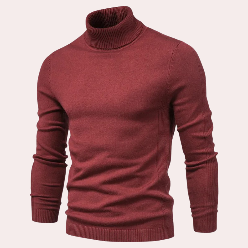 Moda™ | Lässiger Rollkragenpullover für Herren