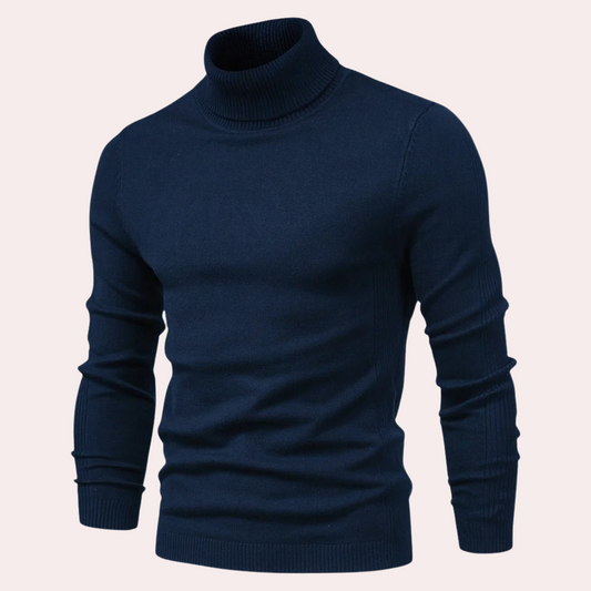 Moda™ | Lässiger Rollkragenpullover für Herren