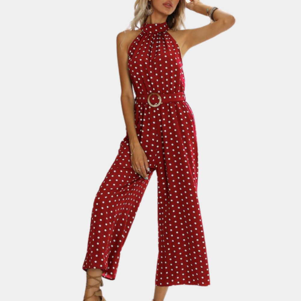 Alice™ | Eleganter Neckholder-Jumpsuit für Damen