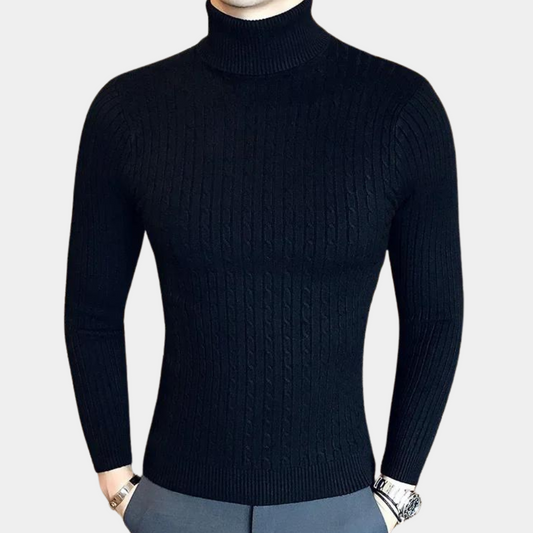 Moda™ | Stylischer Herren-Rollkragenpullover