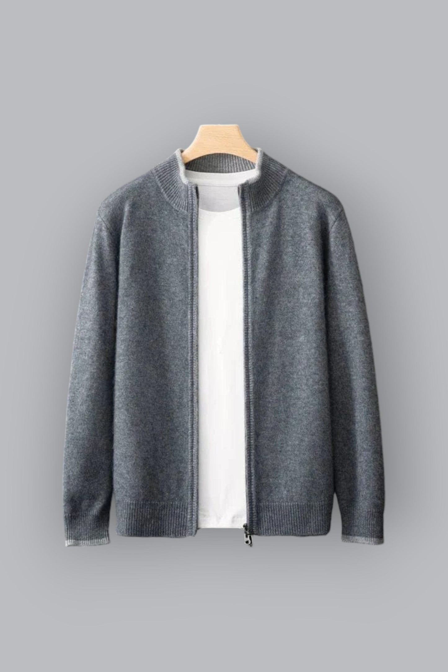 Erik™ | Zip Up Kaschmir Jacke