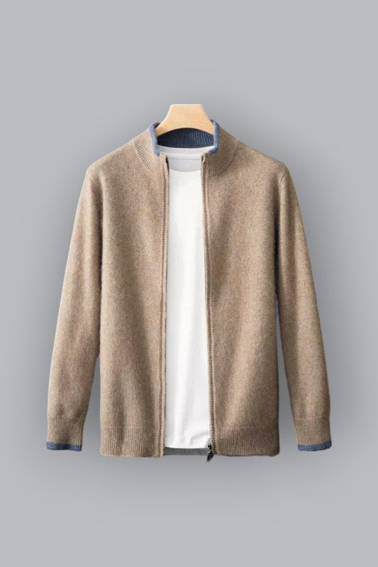 Erik™ | Zip Up Kaschmir Jacke