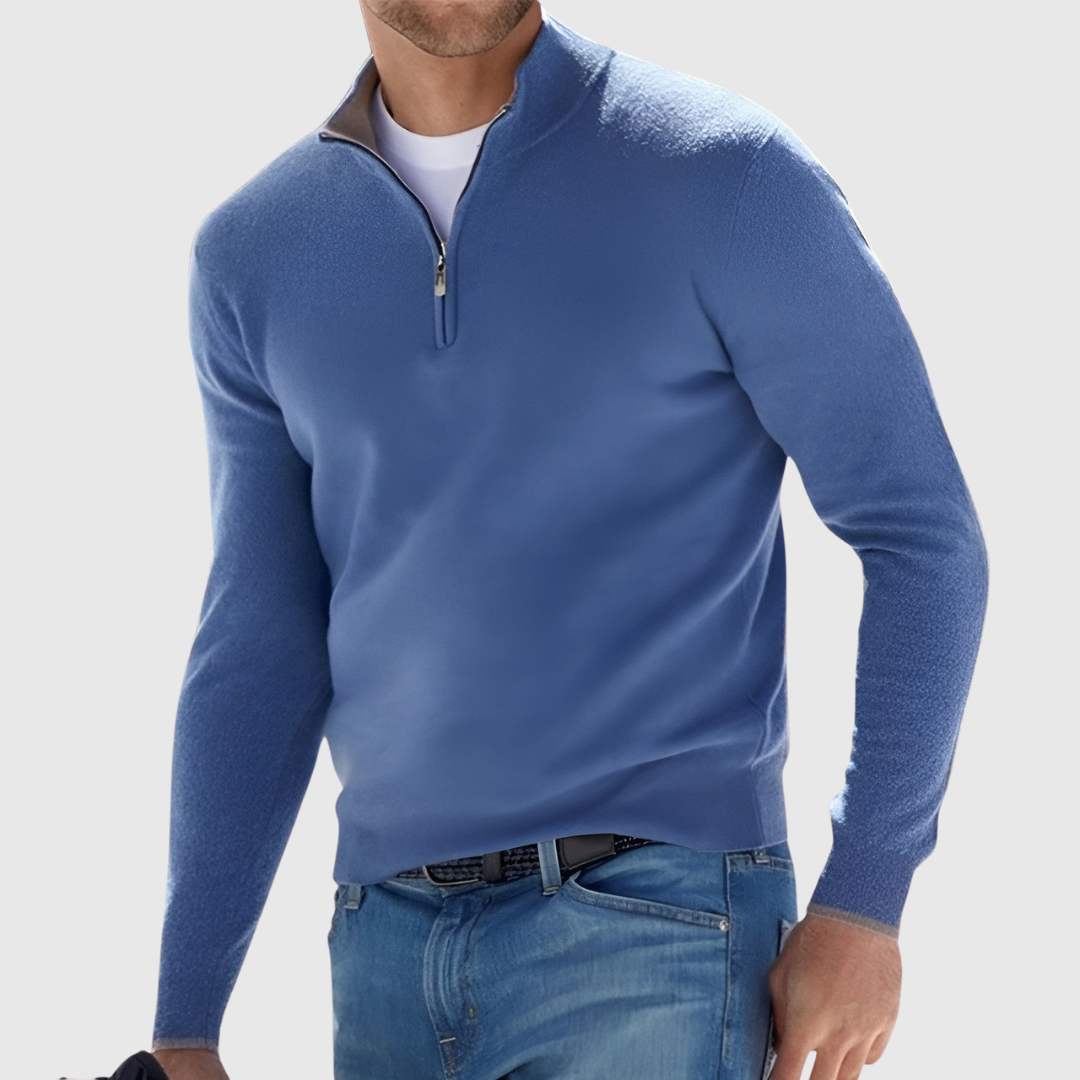 Moda™ | Zip-Up Pullover für Herren