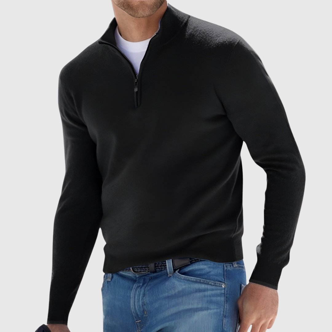 Moda™ | Zip-Up Pullover für Herren