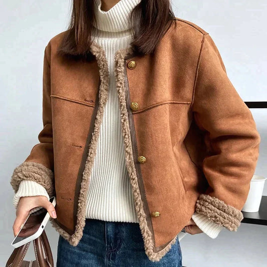 Gabrielle | Luxuriöse Wildlederjacke