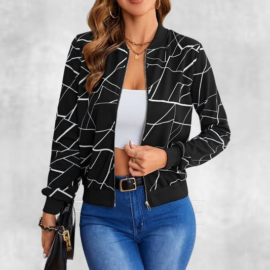 Cara™ | Geometrische Jacke