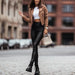 Klassische Bikerjacke